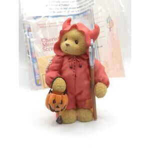 Cherished Teddies 354112 Trevor "You Bring Out The Devil In Me" Figurine